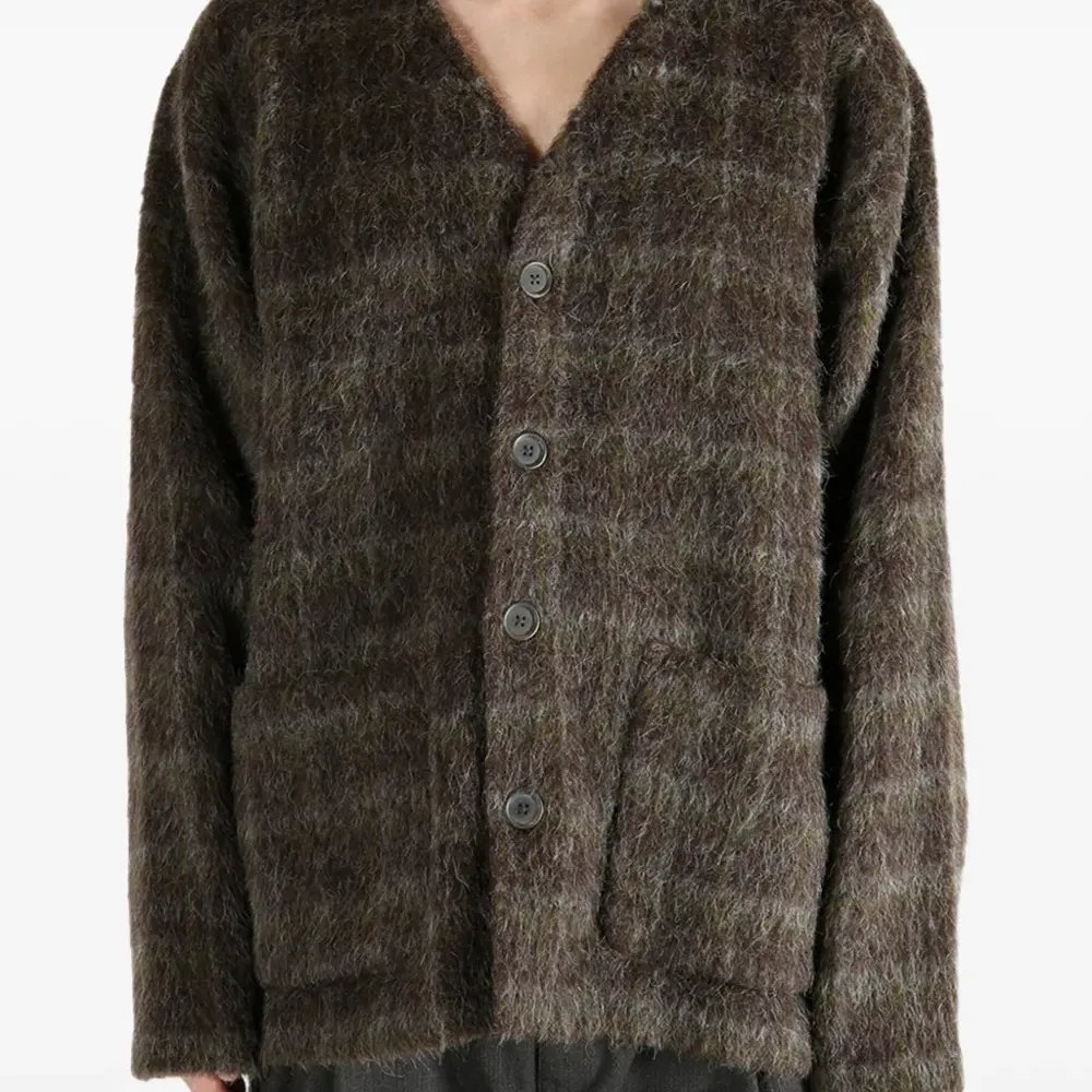 Кардиган в клетку