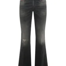 Джинсы bootcut с прорезями Джинсы bootcut с прорезями