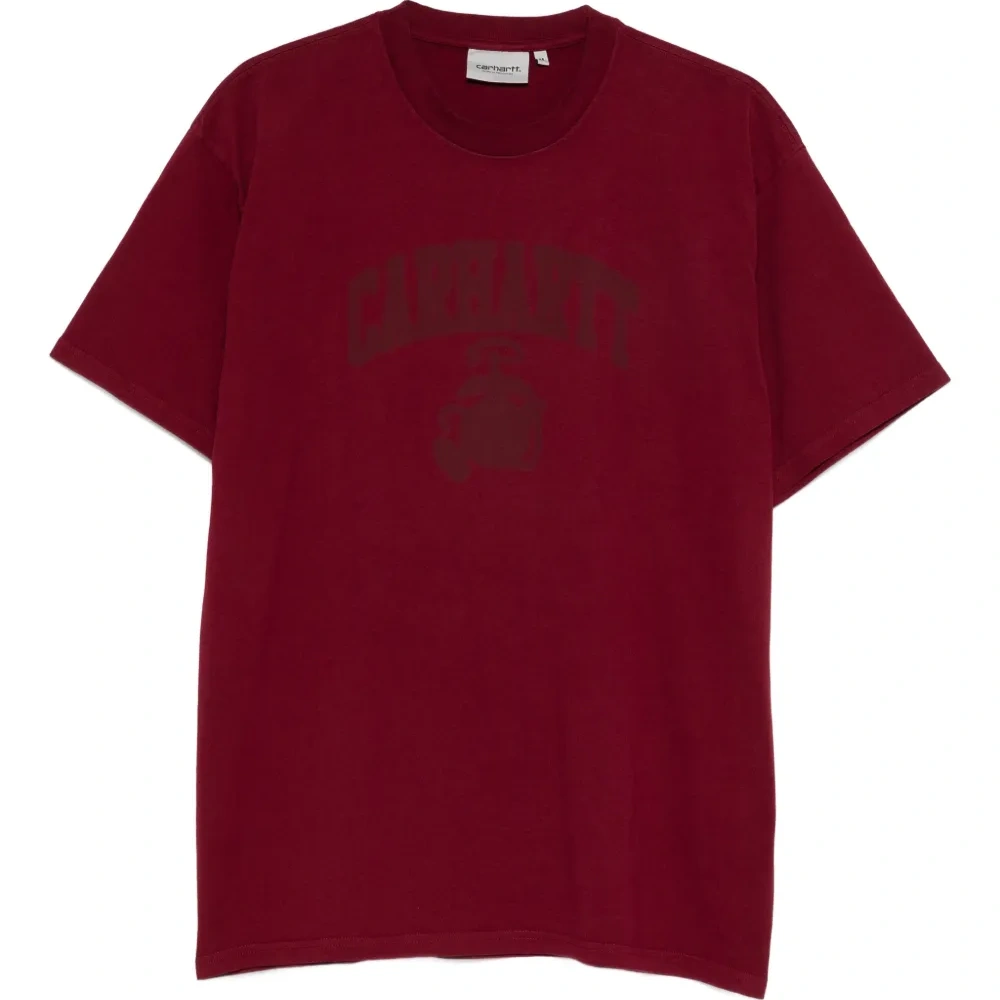 Футболка с принтом-логотипом