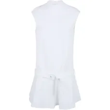 Платье без рукавов с поясом Платье без рукавов с поясом