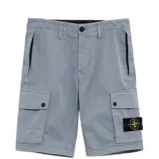 Шорты-карго с нашивками