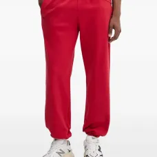 Спортивные брюки с манжетами и логотипом