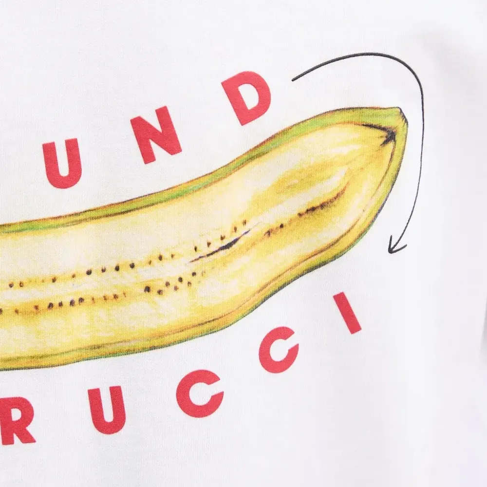 Футболка с принтом бананов