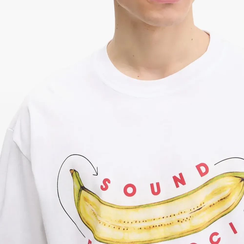 Футболка с принтом бананов