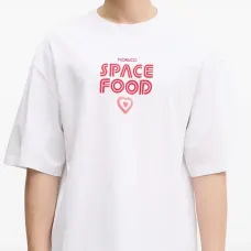 Футболка с принтом-слоганом