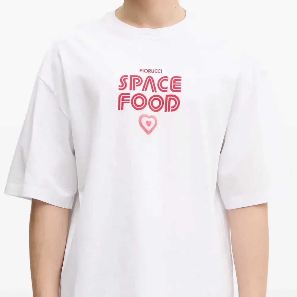 Футболка с принтом-слоганом