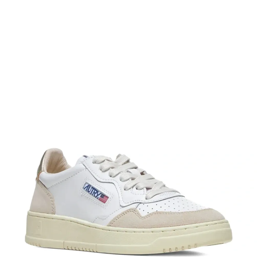 Кожаные кроссовки Medalist Low с перфорацией