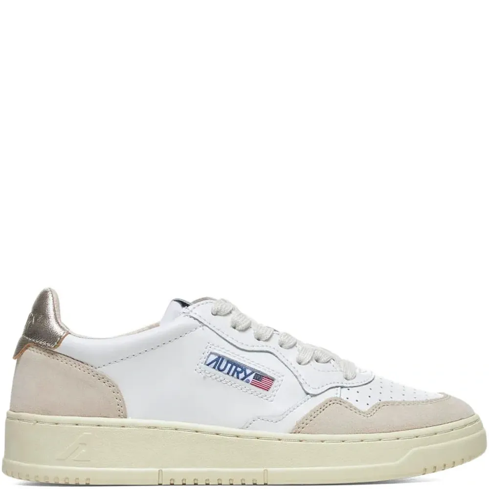 Кожаные кроссовки Medalist Low с перфорацией