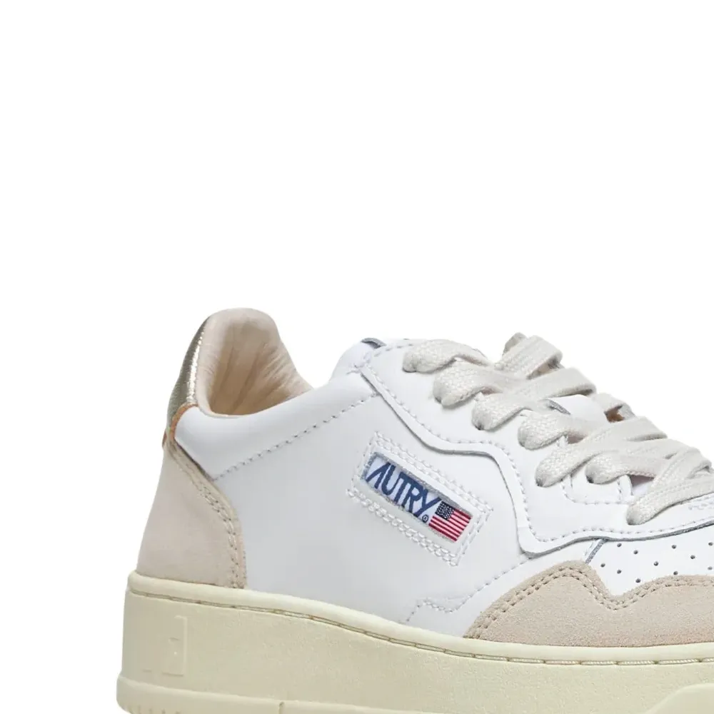 Кожаные кроссовки Medalist Low с перфорацией