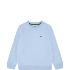 Рифленый свитшот с вышивкой и круглым вырезом