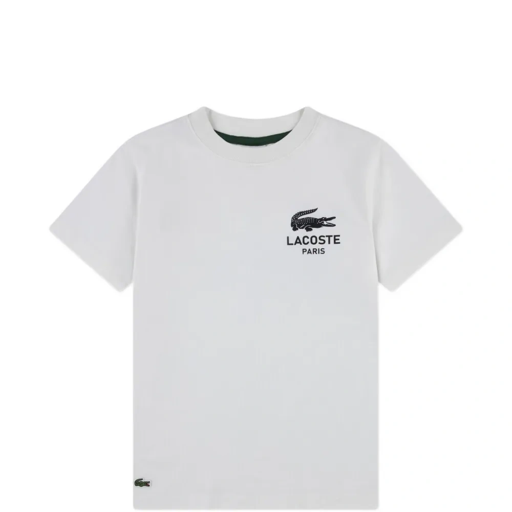 Футболка с круглым вырезом и логотипом