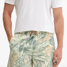 Шорты с цветочным принтом и завязками Шорты с цветочным принтом и завязками