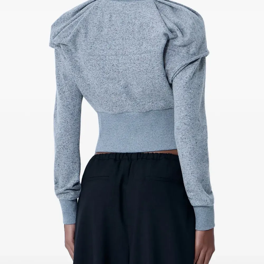 Кардиган с ребристой резинкой на поясе