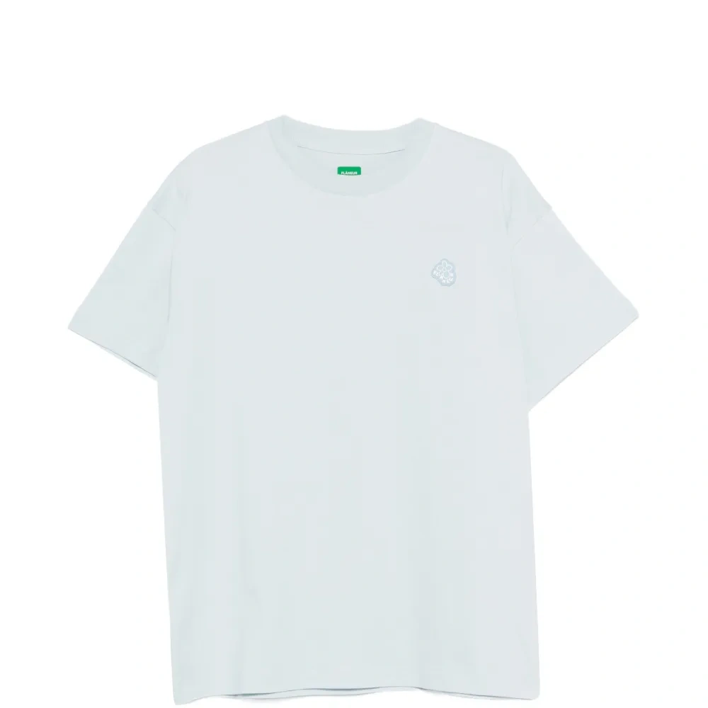 Футболка с нашивкой-логотипом