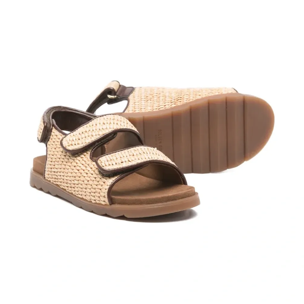 Босоножки Noa с ремешками из рафии