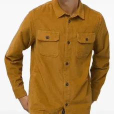 Рубашка из вафельного вельвета