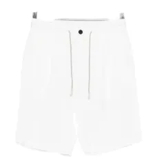 Плиссированные шорты на завязках