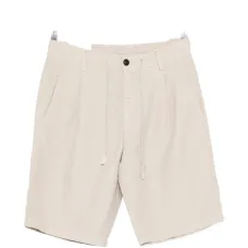 Плиссированные шорты на завязках