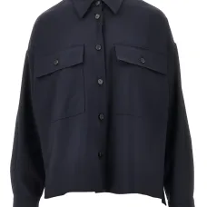 Рубашка-овершот с карманами