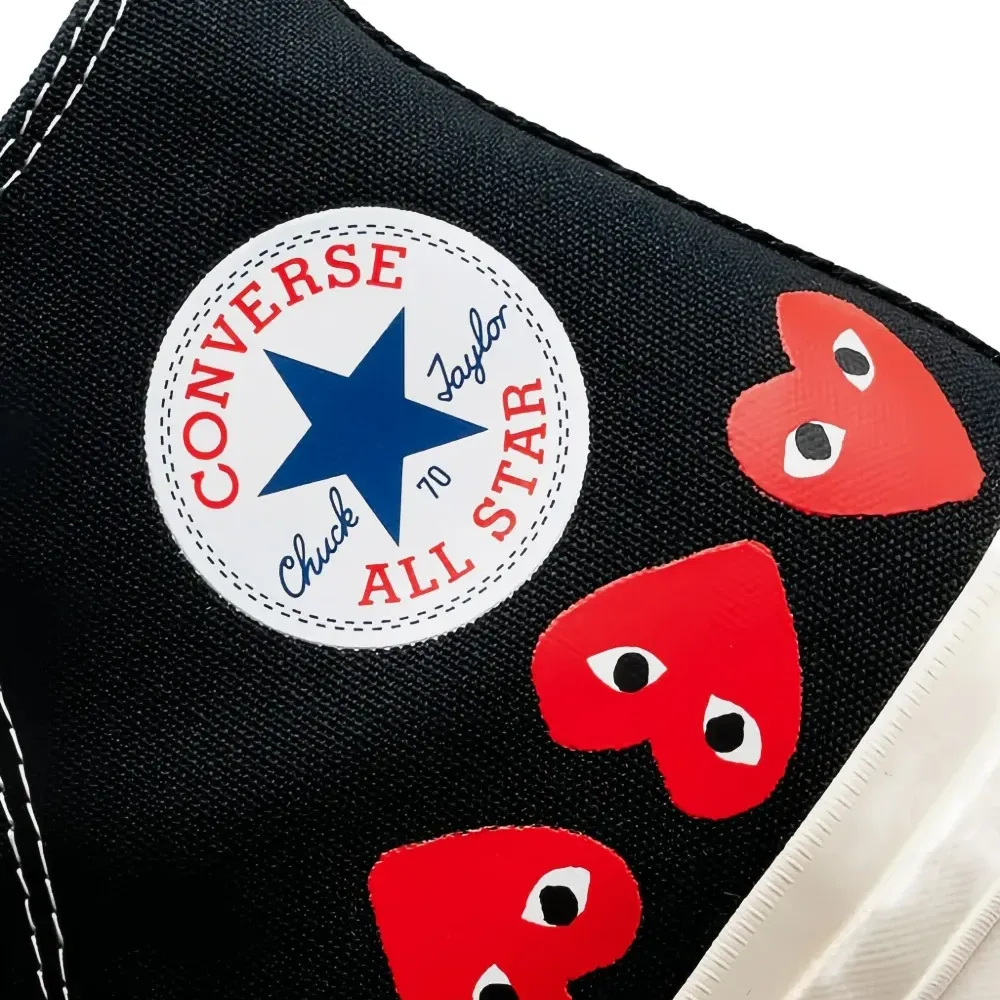 Высокие кеды Converse Chuck 70 с мотивом сердца