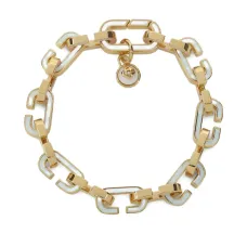 Браслет-цепочка с подвеской из латуни