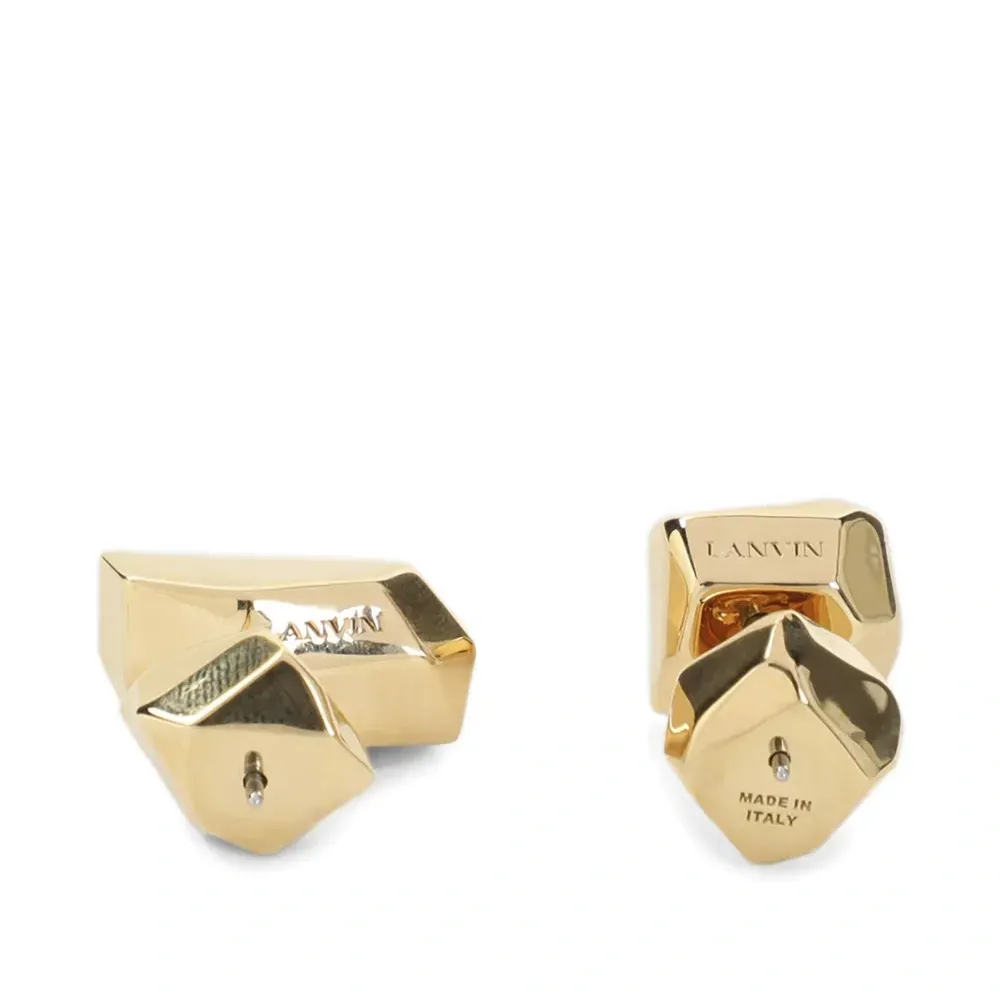 Серьги-гвоздики кубической формы