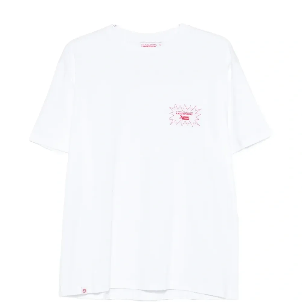 Футболка с графическим принтом "Label"