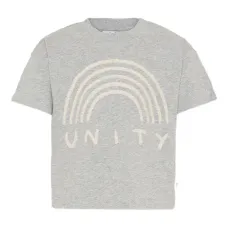 Футболка Reinette с короткими рукавами и радужным принтом