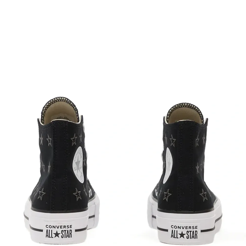 Кеды Chuck Taylor на платформе с украшением в виде звезд Кеды Chuck Taylor на платформе с украшением в виде звезд