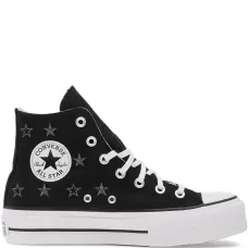 Кеды Chuck Taylor на платформе с украшением в виде звезд