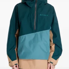 Пальто с цветными блоками