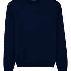 Свитер с круглым вырезом