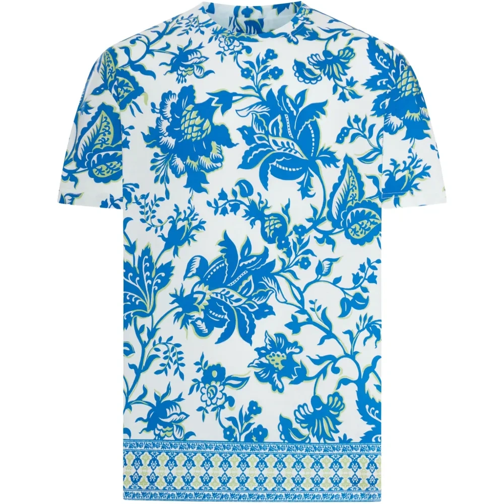 Футболка с цветочным принтом Soho