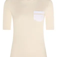 Футболка с накладным карманом