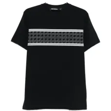 Футболка с тиснённым логотипом Футболка с тиснённым логотипом