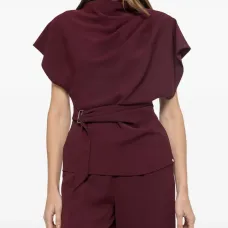 Драпированная блузка Драпированная блузка