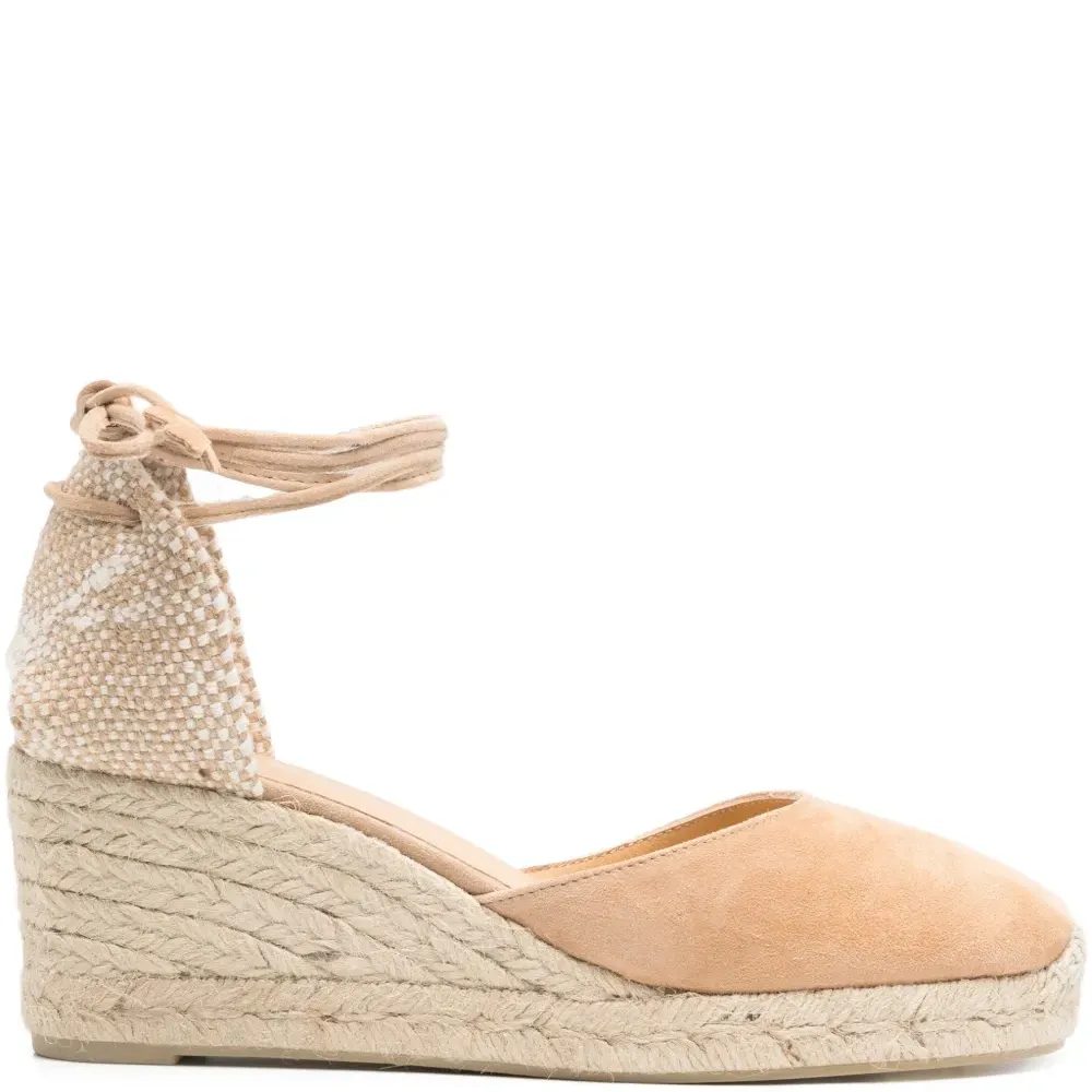 Эспадрильи CARINA с завязками на щиколотке