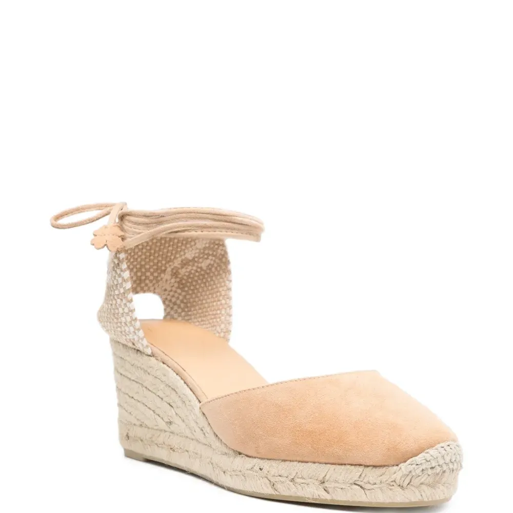 Эспадрильи CARINA с завязками на щиколотке