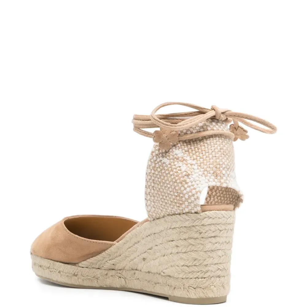 Эспадрильи CARINA с завязками на щиколотке