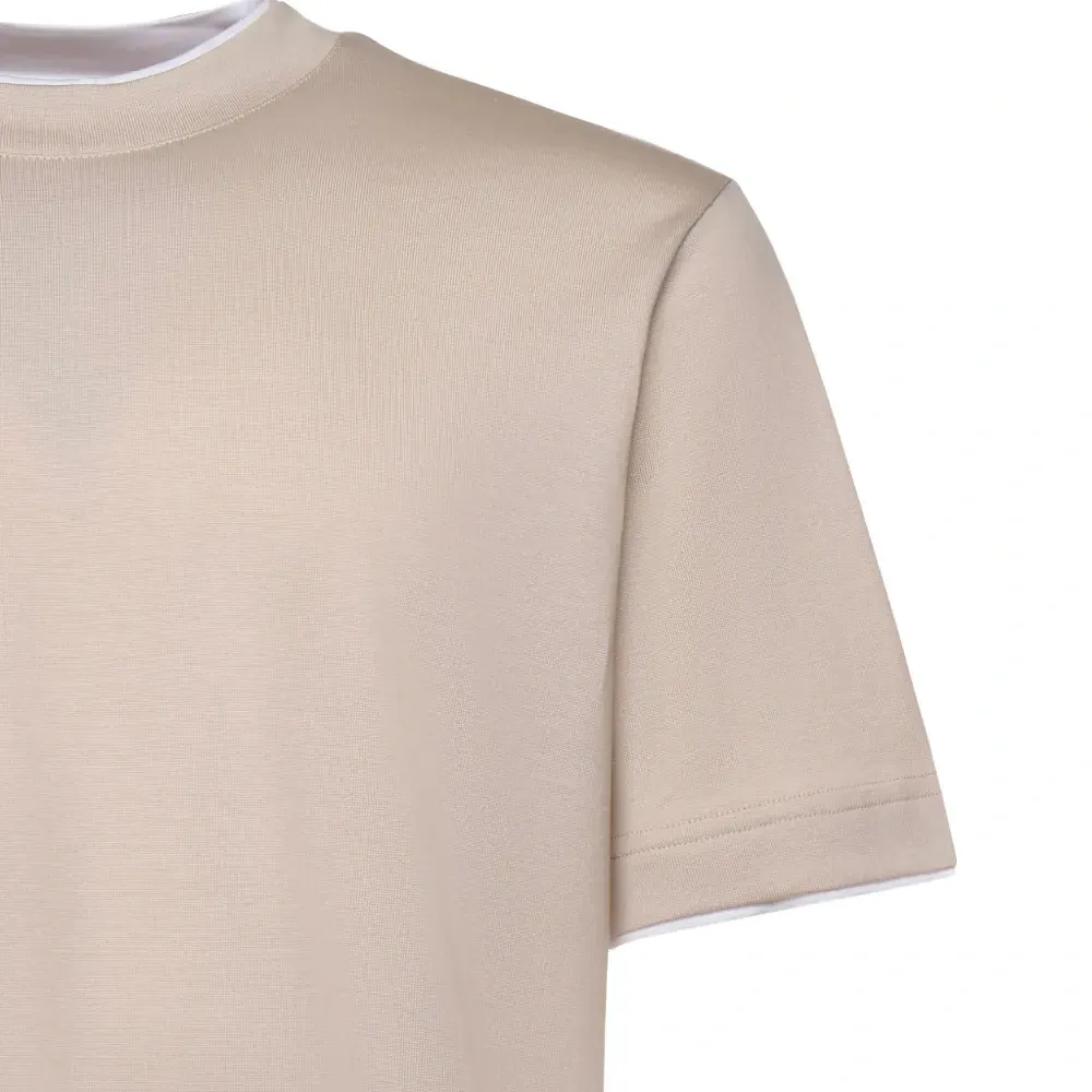 Футболка с круглым вырезом