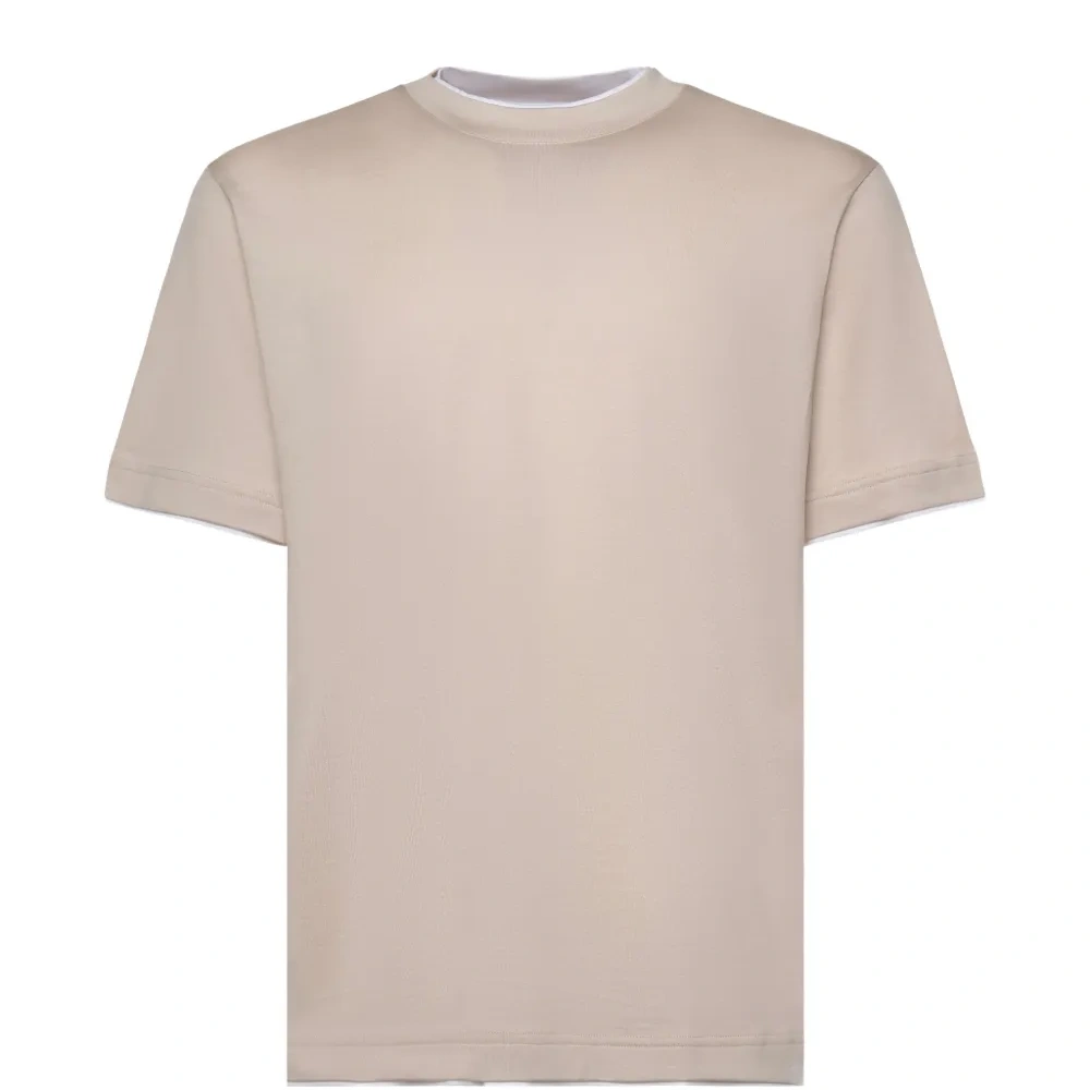 Футболка с круглым вырезом