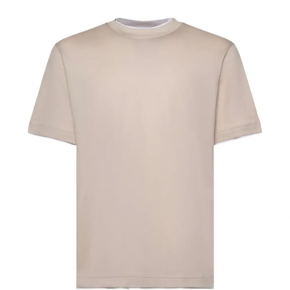 Футболка с круглым вырезом