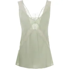 Футболка с кружевной отделкой Футболка с кружевной отделкой