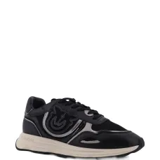 Кроссовки с нашивкой-логотипом