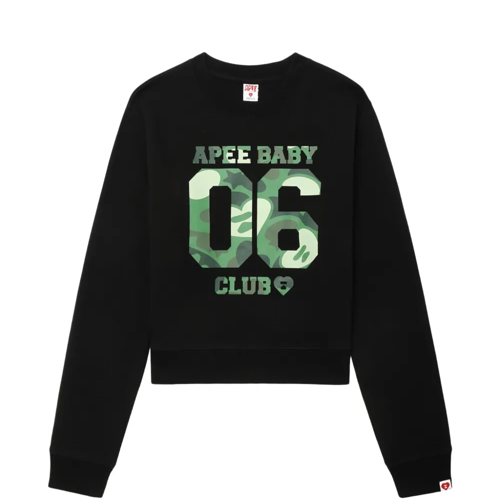 Свитер с круглым вырезом и камуфляжным принтом