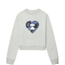 Топ с принтом в виде сердечек Топ с принтом в виде сердечек