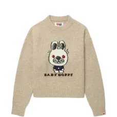 Трикотаж с мультяшным принтом Трикотаж с мультяшным принтом