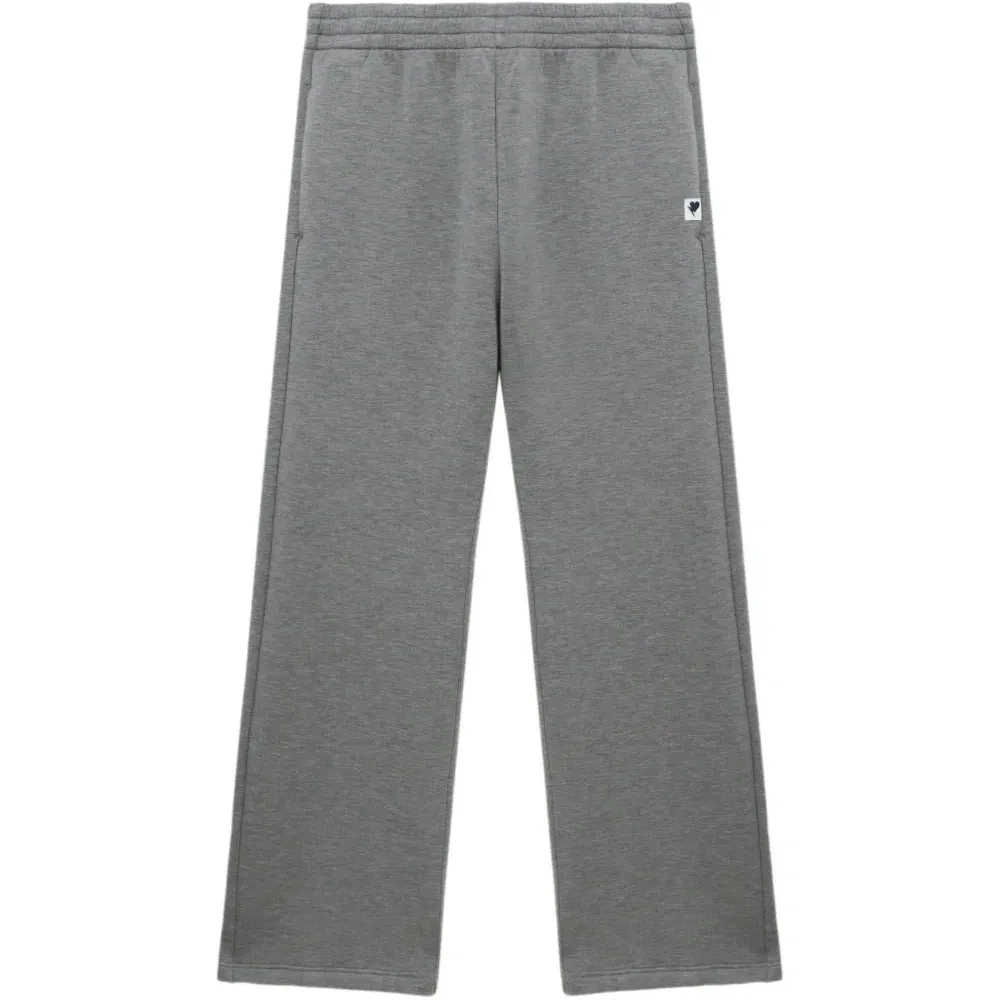 Брюки с нашивкой-логотипом