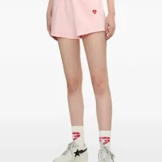 Шорты с вышивкой в виде сердца Apee
