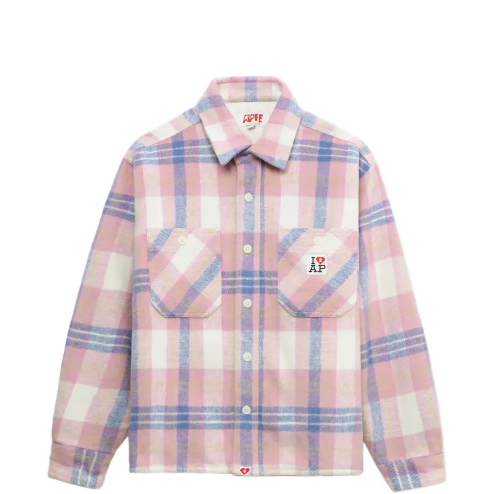 Клетчатая рубашка с карманом